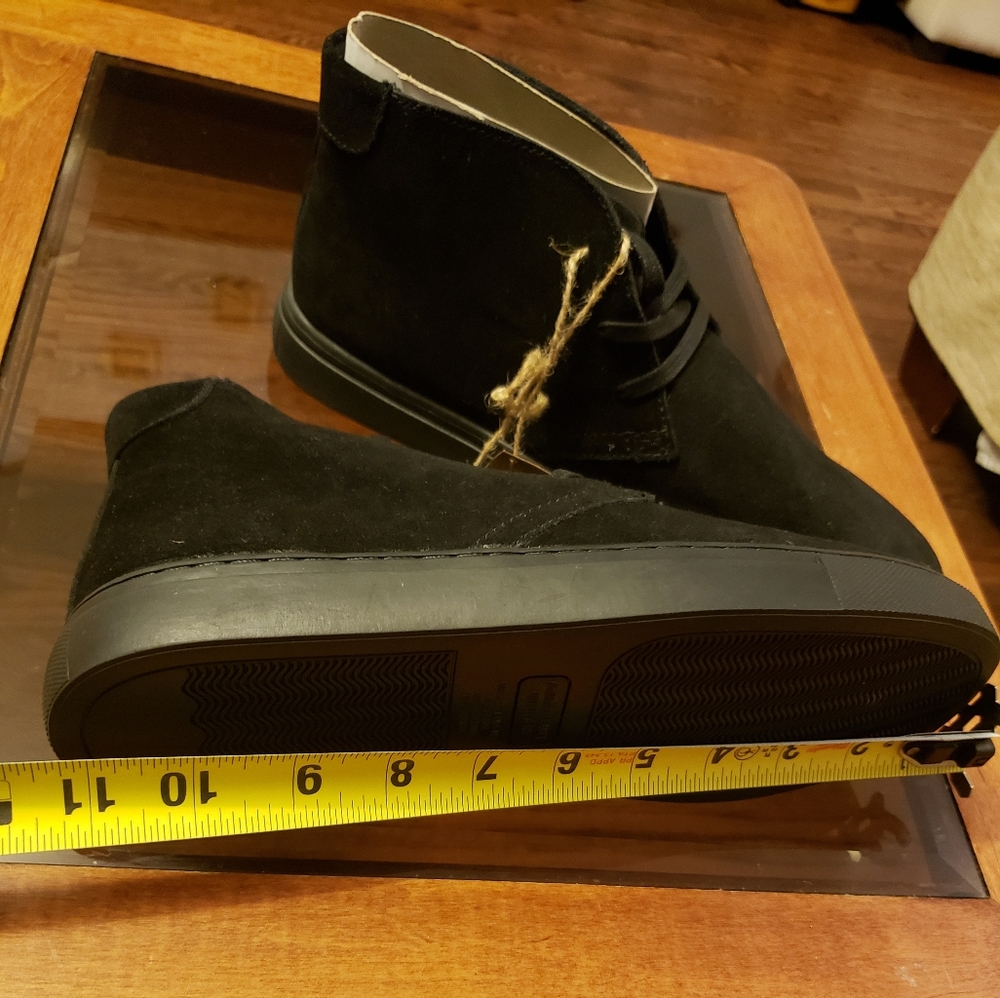 Mens shoes american eagle suede black chukka boots